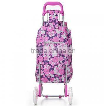 Wholesale Portable Folding Shopping Trolley Bag With Wheels photo-2