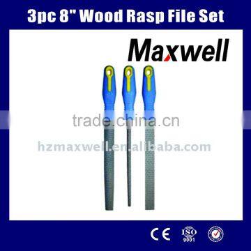 3pc 8" Wood Rasp File Set