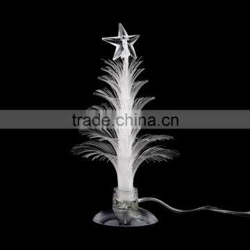 USB Changeable Color Led Fiber Optic Artificial Christmas Tree Decoration Xmas Decoration photo-6