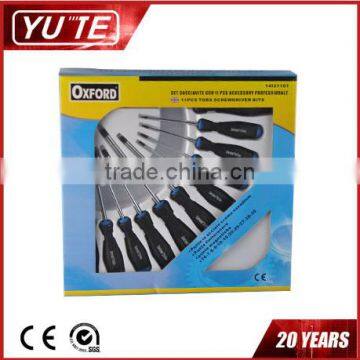 Economic and durable 9pcs screwdriver set