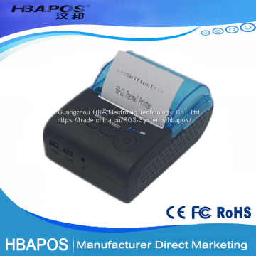 HBA-5805 Мобильный мини принтер POS 58 мм photo-3