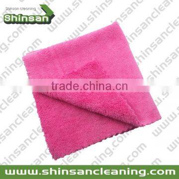 ultrasonic cutting edge polishing microfiber towel / polish towel /car polishing towel