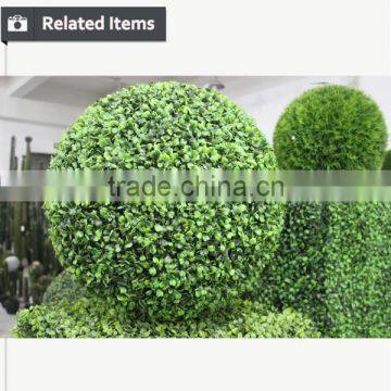 Hot Sell Plastic Milan Grass Tower for Garden Decoration Topiary Grass for Showcase Decoration photo-2