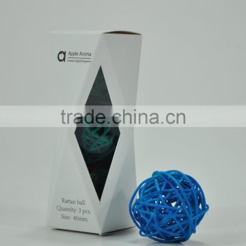 Home Decoration Color Rattan Ball/Rattan Ball For Christmas Decoration