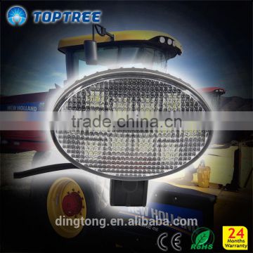 36W oval Flood/spot beam work lamp for trucks agriculture mining