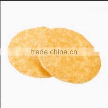 Round baking Sweet Snow rice cracker