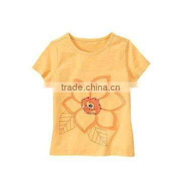 kid girl's cartoon tee