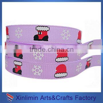 Xiamen High Quality Custom Cheap Printed Grosgrain Single Face Ribbon photo-4