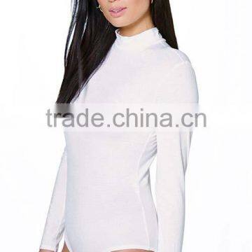 New Design Women Jumpsuit Sexy Tops Ladies Bodycon Apparel Long Sleeve Women Bodysuit photo-3