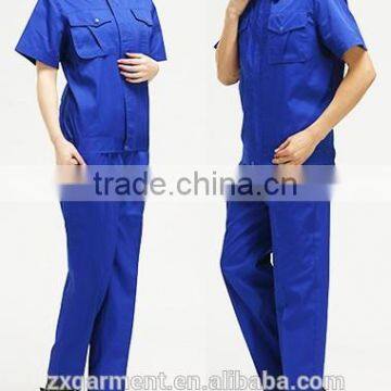 2016 OEM Wholesale Unisexs Garage Overall Uniform Short Sleeve Workwear photo-2
