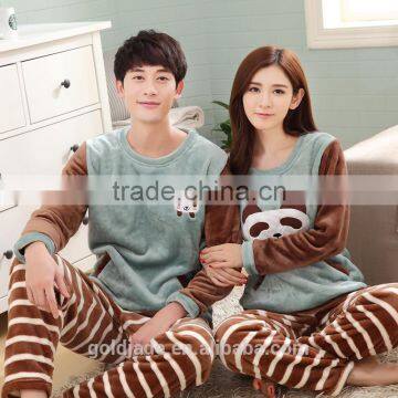 Wholesale 100% Cotton Sleep Wear Fitness Couple Lovers Sleep Wear Pajamas photo-2