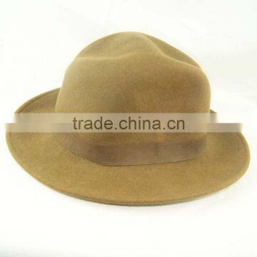 Brown Color Fisherman Hat Cap Bucket Hats Ladies Wool Felt Hat With High Quality photo-4