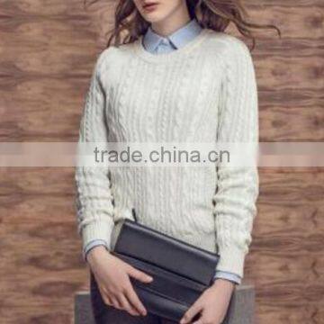 OEM Service Computer Knitted Pullover Adults Autumn Woman Sweater Women