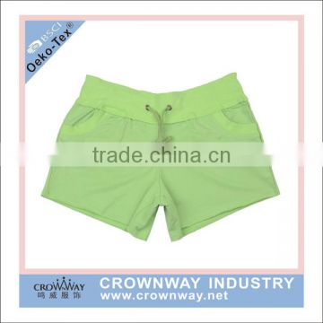 Wholesale Casual Cotton French Terry Shorts For Girls