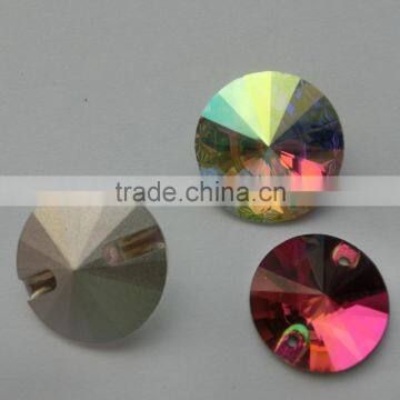 Crystal Button for Sofa Shoe Upholstery Decorative Glass Crystal Button photo-2