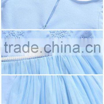 Princess Clothes Turn Down Embroidery Collar Girl Dress Long Sleeve Princess Costume Kids Fashion Winter Dress photo-6