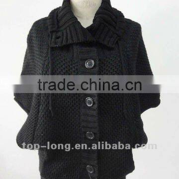 Dolman Sleeve Ladies Cardigan Sweater Knitwear