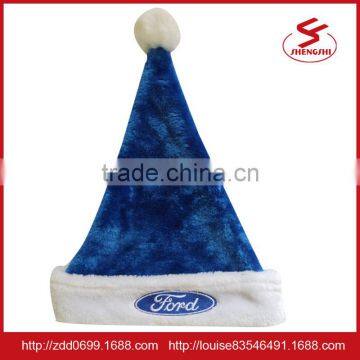 2017 Factory direct sales BLUE crazy christmas hats