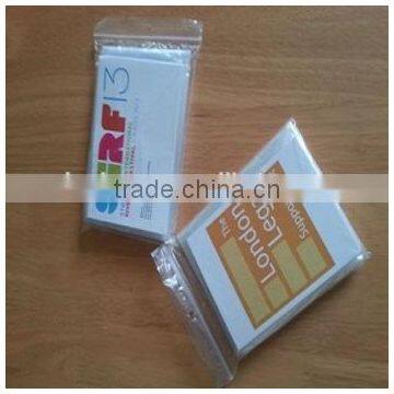 Foldable Waterproof Plastic Raincoat Rain Poncho in the Pouch photo-3