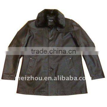 men's leather jacket