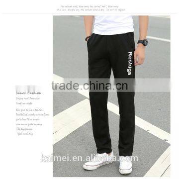 2017 Wholesale Oversize Life Gym Good Quality Comfortable Jogging Pants Man CVC(60/40) photo-2