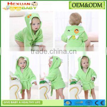 Hooded Animal Bathrobe Cartoon Baby Towel Character 16 photo-4