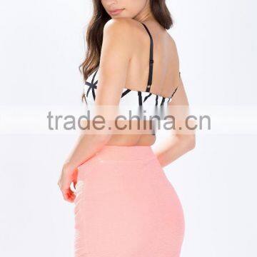 Comfortable Fit High Waist Wrap Front Mini Skirt Perfect Sexy Mini Skirts photo-3