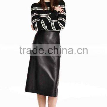 New Collection New Design Leather Wholesale Women Skirt photo-2