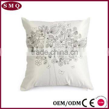 New Design Hand Drawing Washable Imitated Silk Fabric Sleep Pillow photo-4