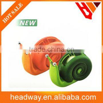 plastic snail shaped packaging tape dispenser