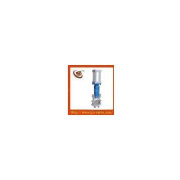 Pneumatic Knife Gate Valve (wafer, flange, lug), China Pneumatic Knife Gate Valve