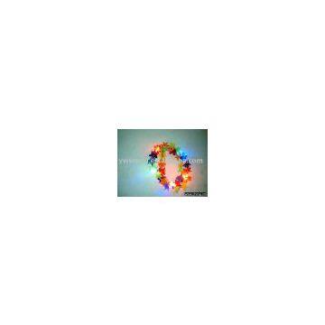 LED light lei-garland-imitation Flower Lei- Silk Flower Leis-Mahalo Lei-Daisy Lei-Honey Moon Lei-Party Lei