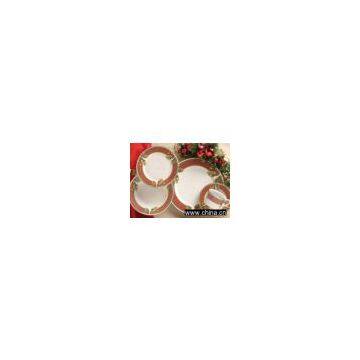 Maple Holiday 20 Piece Dinnerware Set
