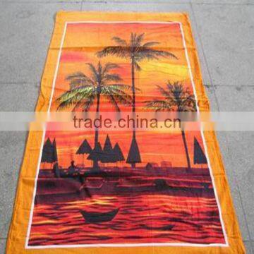 Reactive Screen Printed Weighted Beach Towel