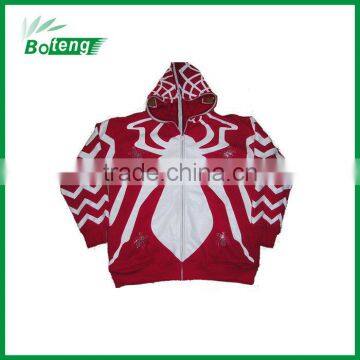 Detachable mens fleece hoody jacket