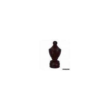 Wooden finial