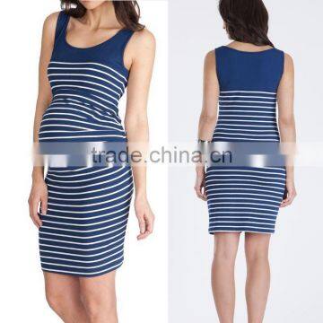 bodycon dress stripe maternity dress manufacturer,wholesale maternity clothing