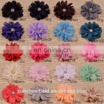 Ballerina Flower, Chiffon Flower, Wholesale Flower, Fabric Flower, Headband Flower, Flower Embellishment, DIY Flower