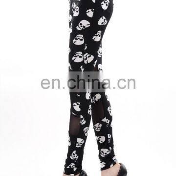 Latest Fashion Skull Printed Women Good Quality Leggings photo-2