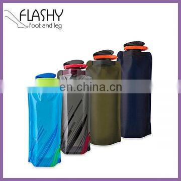 Blank Foldable Water Bottle Collapsible Water Bottle In Stock