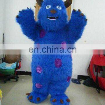 NO.3580 Dark blue monster mascot costume