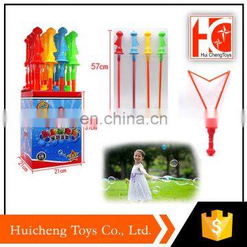 shantou toy lovely western sword modelling big bubble wand for sale