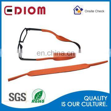 New design hot sale popular promo stretch sublimation elastic safety ski glasses neck holder strap