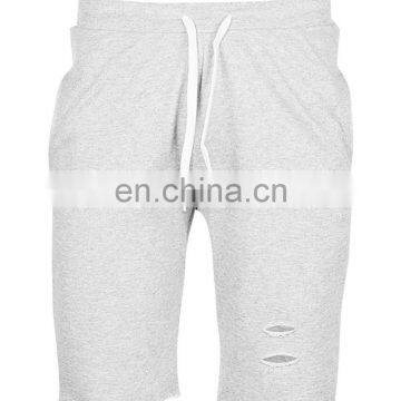Custom Design Cotton Mens Plain Logo Athletic Shorts