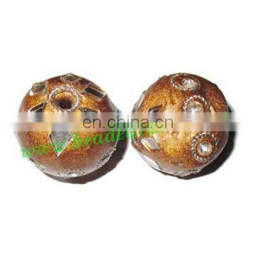 Kashmiri Beads (lakh Beads, Bollywood Beads), Size 23mm