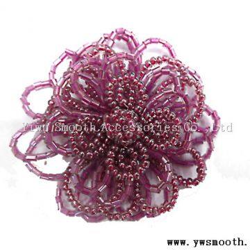 Fashion Decorative Rhinestone String Beads Flower Dresses Clothing DIY Accessories photo-2