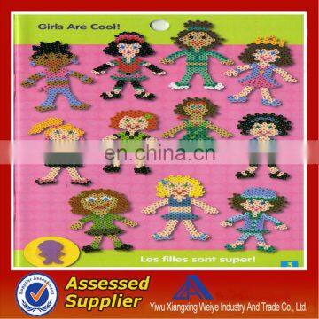 Factory direct selling invention 3-5mm Popular Creation Kids DIY toys Plastic Irong mini hama beads