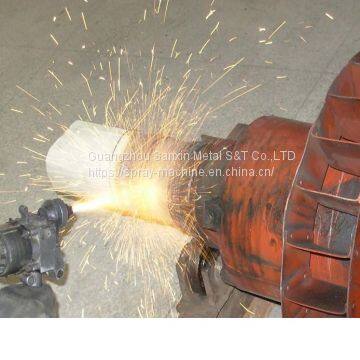 arc spray coating machine for repairing broken workpieces, coating repairing arc spray  machine, zinc aluminum copper metal coating equipment