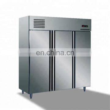 Stainless Steel 900L 4 Door Deep Freezer For Restaurant