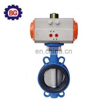 SS304/316L Stainless Steel Butterfly Valve with Pneumatic Actuator Manufacturer